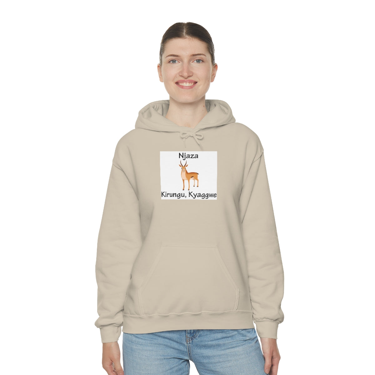 Njaza, B1 - Unisex Heavy Blend™ Hooded Sweatshirt