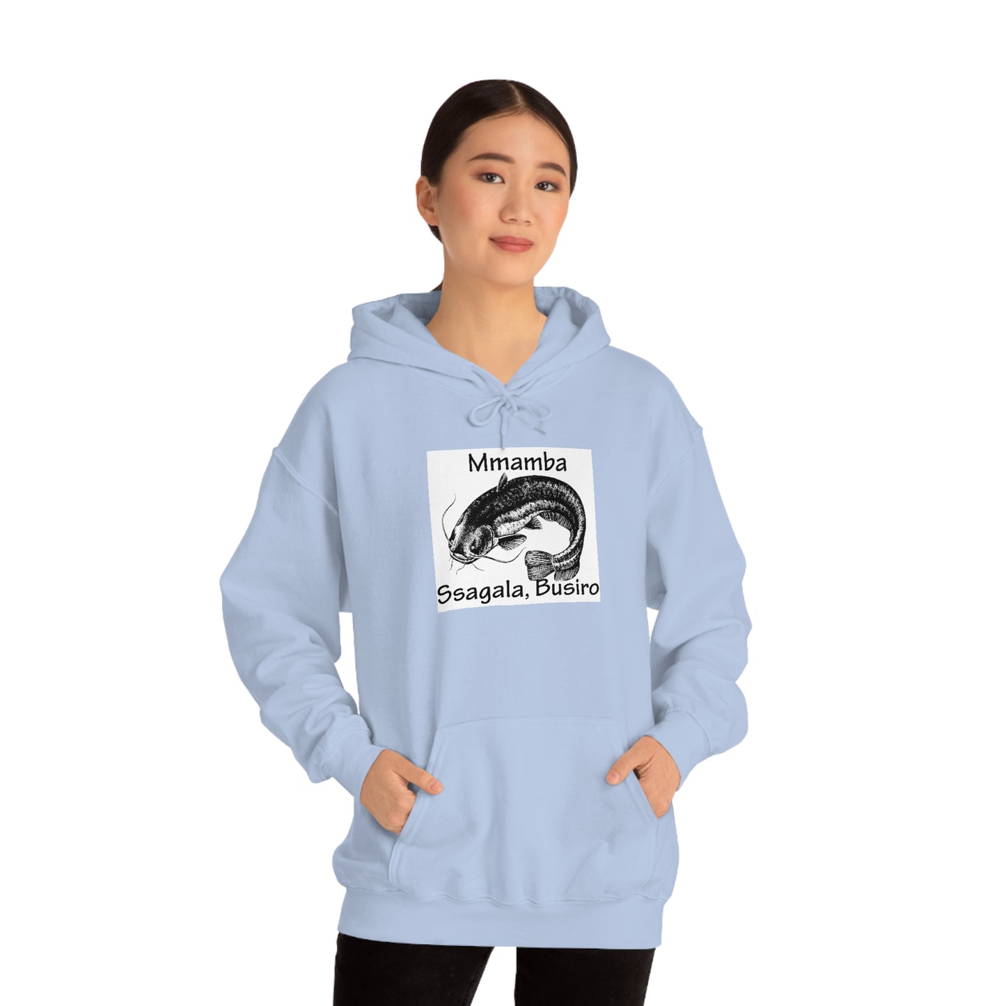 Unisex Heavy Blend™ Hooded Sweatshirt - Mmamba Ggabunga (Catfish)